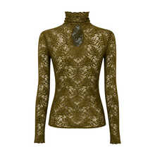 Load image into Gallery viewer, Lace Mock Top