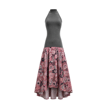 Load image into Gallery viewer, High Neck Low Volume Dress