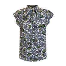 Load image into Gallery viewer, Pussy-Bow Sleeveless Shirt