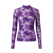 Load image into Gallery viewer, Lace Mock Top