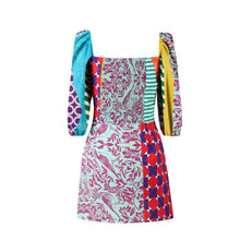 Load image into Gallery viewer, Square Neck Short Dress