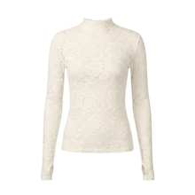 Load image into Gallery viewer, Lace Mock Top