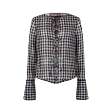 Load image into Gallery viewer, Tie Blouse Reversible