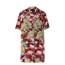 Load image into Gallery viewer, Notched Collar Short Dress