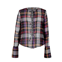 Load image into Gallery viewer, Tie Blouse Reversible