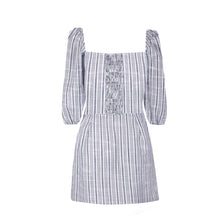 Cargar imagen en el visor de la galería, Square Neck Short Dress