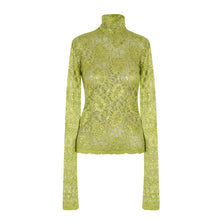 Load image into Gallery viewer, Lace Turtleneck