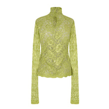 Load image into Gallery viewer, Lace Turtleneck