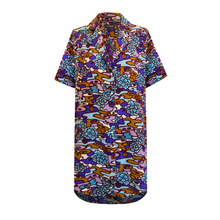 Load image into Gallery viewer, Notched Collar Short Dress