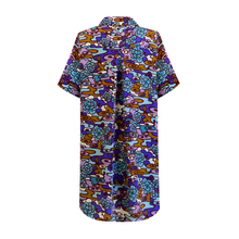 Load image into Gallery viewer, Notched Collar Short Dress