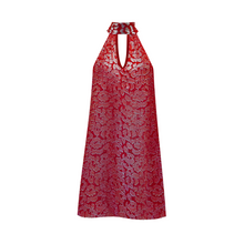 Load image into Gallery viewer, Halter Tie Short Dress