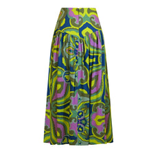 Load image into Gallery viewer, Ruffled Midi Skirt