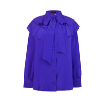 Load image into Gallery viewer, Pussy-Bow Shirt