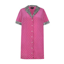 Load image into Gallery viewer, Notched Collar Short Dress