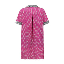 Load image into Gallery viewer, Notched Collar Short Dress