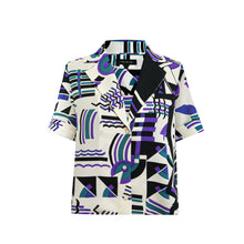 Cargar imagen en el visor de la galería, Short Notched Collar Shirt