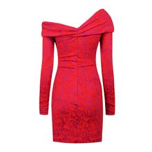 Load image into Gallery viewer, Asymetrical Neck Dress