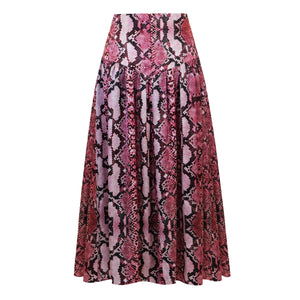 Ruffled Midi Skirt