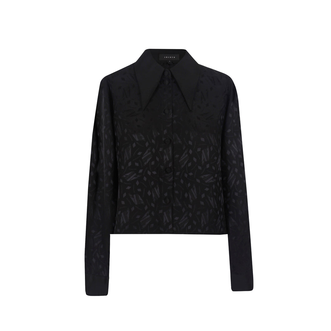 Short Big Collar Shirt