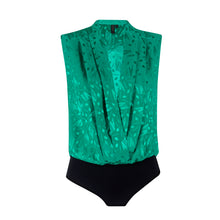 Load image into Gallery viewer, Pleated Sleeveless Bodysuit
