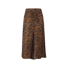 Cargar imagen en el visor de la galería, Midi Panel Snap Skirt
