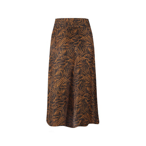 Midi Panel Snap Skirt