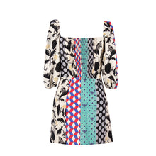 Cargar imagen en el visor de la galería, Square Neck Short Dress
