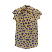 Cargar imagen en el visor de la galería, Pussy-Bow Sleeveless Shirt
