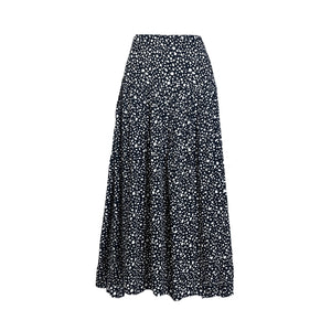 Ruffled Midi Skirt