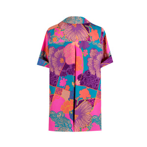 Notched Collar Shirt