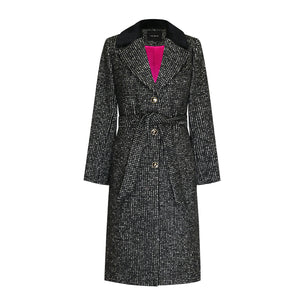 Tied Midi Coat