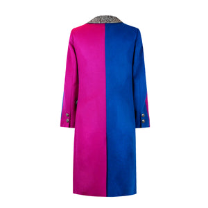Crossed Mix Coat