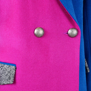 Crossed Mix Coat